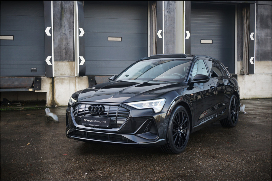 Audi e-tron e-tron 50 quattro S edition Black 71 kWh | S Line | Black Edition | Panoramadak | Memory Seats | Camera | Luchtvering | Adaptive Cruise Control | Keyless | Matrix LED | Leder | Stoelverwarming | NAP | BTW