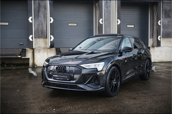 Audi e-tron e-tron 50 quattro S edition Black 71 kWh | S Line | Black Edition | Panoramadak | Memory Seats | Camera | Luchtvering | Adaptive Cruise Control | Keyless | Matrix LED | Leder | Stoelverwarming | NAP | BTW