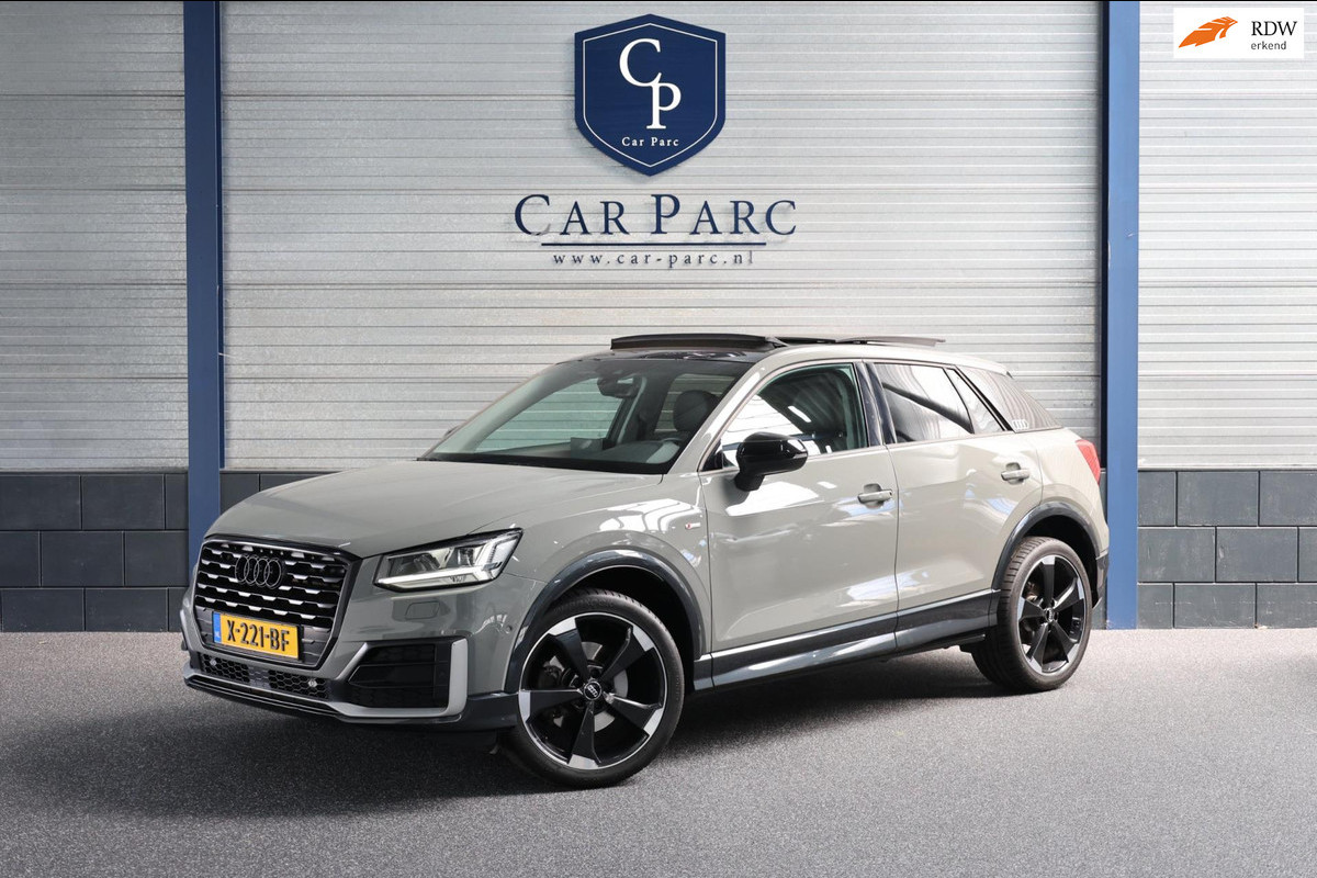 Audi Q2 1.4 TFSI S-line NARDO/LED/VIRTUAL/SFEER/PANO/LEER+S.VERWARMING/B&O/LMV 19"/CAM/ACC/ECC/12 MND GARANTIE!