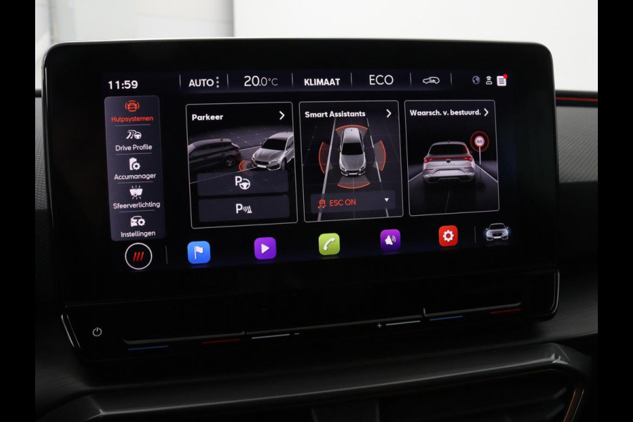 CUPRA Leon 1.4 e-Hybrid | Camera | Adaptive cruise | Stuurverwarming | Navigatie | Sportstoelen | Sfeerverlichting | Keyless | Full LED | PHEV