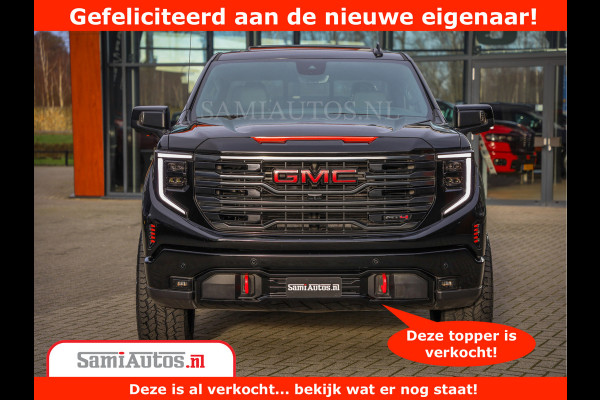 GMC Sierra AT4 6.2 V8 | Prijs Compleet met Garantie en Lpg en Rijklaarmaak kosten | Dubbele Cabine met Royale 5 Zitplaatsen | BPM vrij | Nu Leverbaar uit Voorraad | Voorraad Nr 2240 -  8364 |