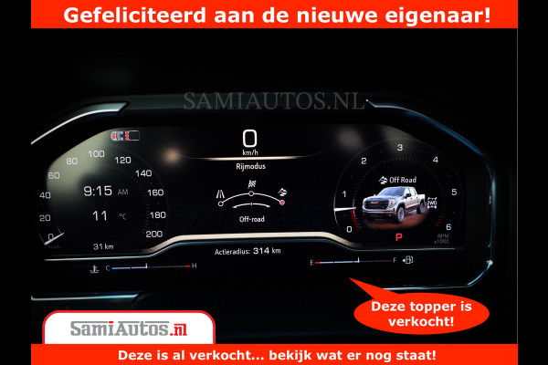 GMC Sierra AT4 6.2 V8 | Prijs Compleet met Garantie en Lpg en Rijklaarmaak kosten | Dubbele Cabine met Royale 5 Zitplaatsen | BPM vrij | Nu Leverbaar uit Voorraad | Voorraad Nr 2240 -  8364 |