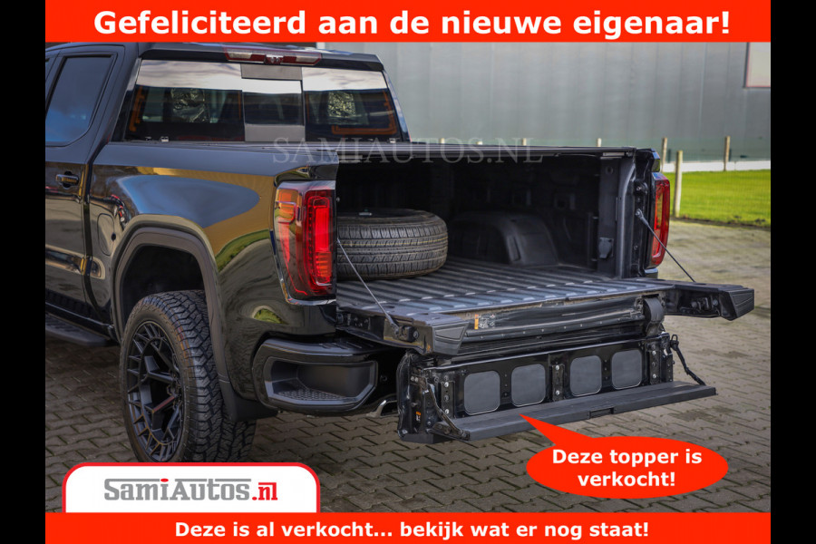 GMC Sierra AT4 6.2 V8 | Prijs Compleet met Garantie en Lpg en Rijklaarmaak kosten | Dubbele Cabine met Royale 5 Zitplaatsen | BPM vrij | Nu Leverbaar uit Voorraad | Voorraad Nr 2240 -  8364 |