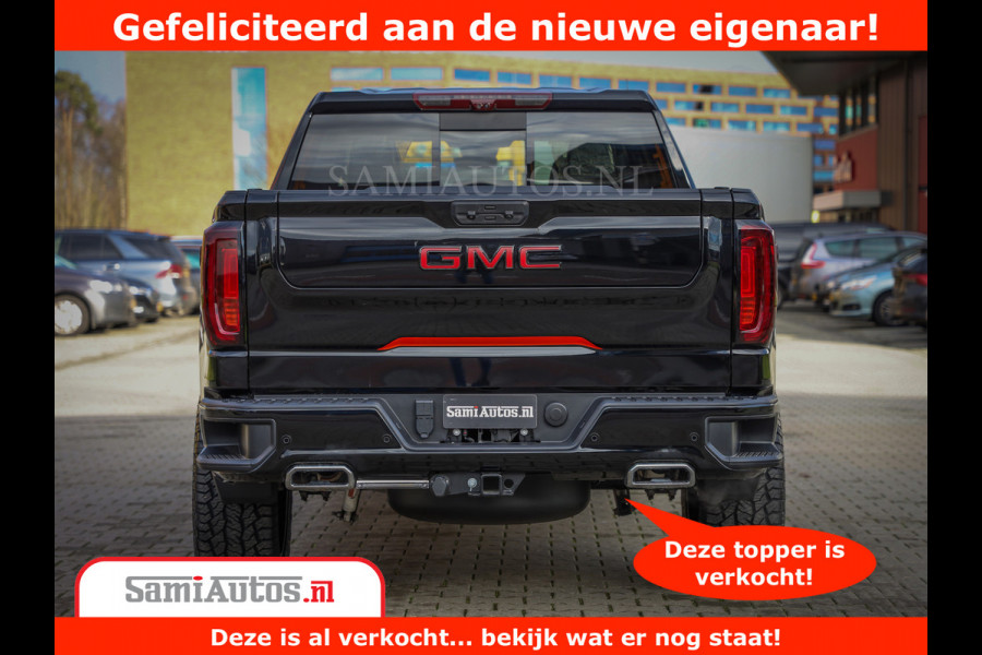 GMC Sierra AT4 6.2 V8 | Prijs Compleet met Garantie en Lpg en Rijklaarmaak kosten | Dubbele Cabine met Royale 5 Zitplaatsen | BPM vrij | Nu Leverbaar uit Voorraad | Voorraad Nr 2240 -  8364 |