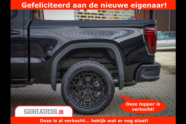 GMC Sierra AT4 6.2 V8 | Prijs Compleet met Garantie en Lpg en Rijklaarmaak kosten | Dubbele Cabine met Royale 5 Zitplaatsen | BPM vrij | Nu Leverbaar uit Voorraad | Voorraad Nr 2240 -  8364 |