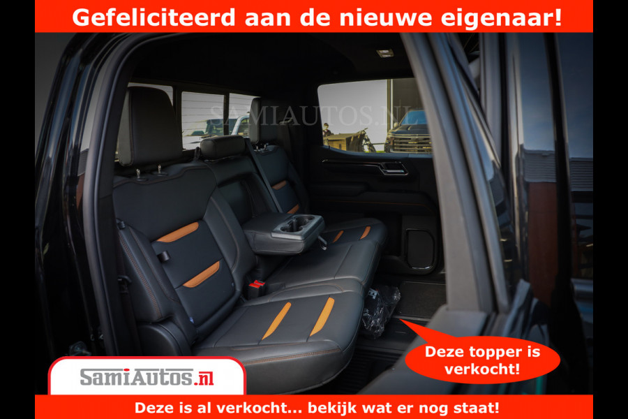 GMC Sierra AT4 6.2 V8 | Prijs Compleet met Garantie en Lpg en Rijklaarmaak kosten | Dubbele Cabine met Royale 5 Zitplaatsen | BPM vrij | Nu Leverbaar uit Voorraad | Voorraad Nr 2240 -  8364 |