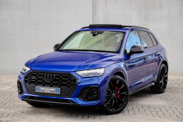 Audi Q5 50 TFSI e Quattro Competition S Edition S-Line 299pk Automaat! 1e|DLR|Panoramadak|Virtual Cockpit|Luchtvering|OLED Matrix