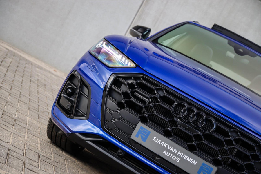 Audi Q5 50 TFSI e Quattro Competition S Edition S-Line 299pk Automaat! 1e|DLR|Panoramadak|Virtual Cockpit|Luchtvering|OLED Matrix