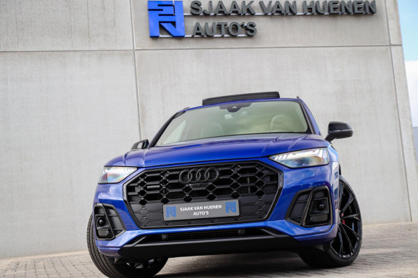 Audi Q5 50 TFSI e Quattro Competition S Edition S-Line 299pk Automaat! 1e|DLR|Panoramadak|Virtual Cockpit|Luchtvering|OLED Matrix