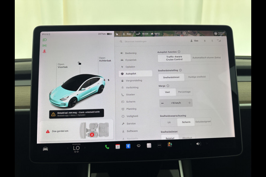 Tesla Model 3 Long Range AWD 75 kWh [ 3-Fase ] Aut. *PANO | AUTO-PILOT | LUXURY-LEATHER | KEYLESS | FULL-LED | MEMORY-PACK | SURROUND-VIEW | DAB | CARPLAY | DIGI-COCKPIT | LANE-ASSIST | COMFORT-SEATS | 18"ALU*