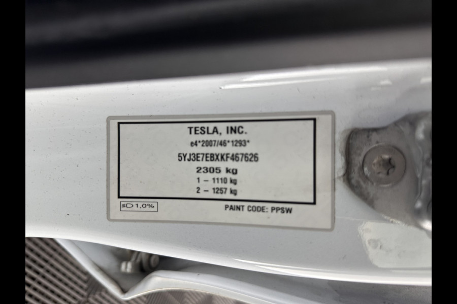 Tesla Model 3 Long Range AWD 75 kWh [ 3-Fase ] Aut. *PANO | AUTO-PILOT | LUXURY-LEATHER | KEYLESS | FULL-LED | MEMORY-PACK | SURROUND-VIEW | DAB | CARPLAY | DIGI-COCKPIT | LANE-ASSIST | COMFORT-SEATS | 18"ALU*