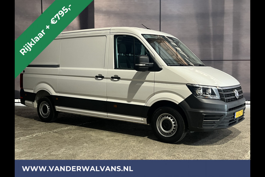 Volkswagen Crafter 2.0 TDI 141pk L3H2 (Oude L2H1) Euro6 *Rijklaar Direct Rijden* Airco | Camera | Apple Carplay | 3000kg Trekhaak | Cruisecontrol Android Auto, Parkeersensoren, Bijrijdersbank