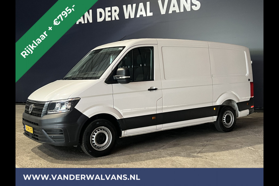 Volkswagen Crafter 2.0 TDI 141pk L3H2 (Oude L2H1) Euro6 *Rijklaar Direct Rijden* Airco | Camera | Apple Carplay | 3000kg Trekhaak | Cruisecontrol Android Auto, Parkeersensoren, Bijrijdersbank