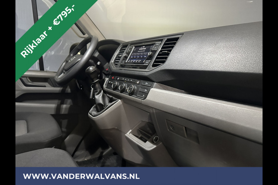 Volkswagen Crafter 2.0 TDI 141pk L3H2 (Oude L2H1) Euro6 *Rijklaar Direct Rijden* Airco | Camera | Apple Carplay | 3000kg Trekhaak | Cruisecontrol Android Auto, Parkeersensoren, Bijrijdersbank