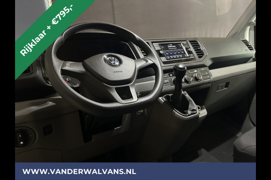 Volkswagen Crafter 2.0 TDI 141pk L3H2 (Oude L2H1) Euro6 *Rijklaar Direct Rijden* Airco | Camera | Apple Carplay | 3000kg Trekhaak | Cruisecontrol Android Auto, Parkeersensoren, Bijrijdersbank