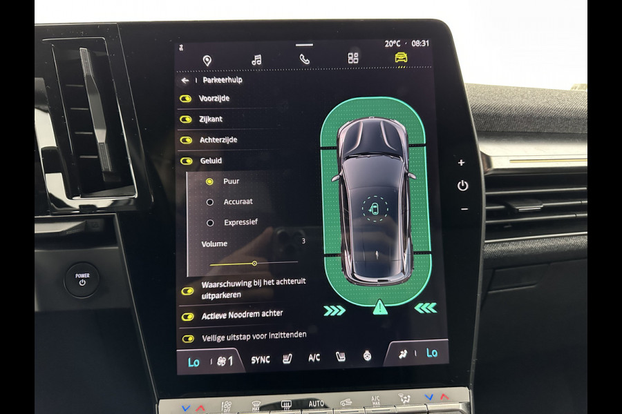 Renault Mégane E-Tech EV60 Optimum Charge Techno [ 3-Fase ] *HEAT-PUMP | F1/2LEATHER | FULL-LED | ADAPTIVE-CRUISE | BLIND-SPOT | TOP-VIEW | KEYLESS | SPORT-SEATS | DAB+ |  NAVI-FULLMAP | DIGI-COCKPIT | 20''ALU | TOWBAR*