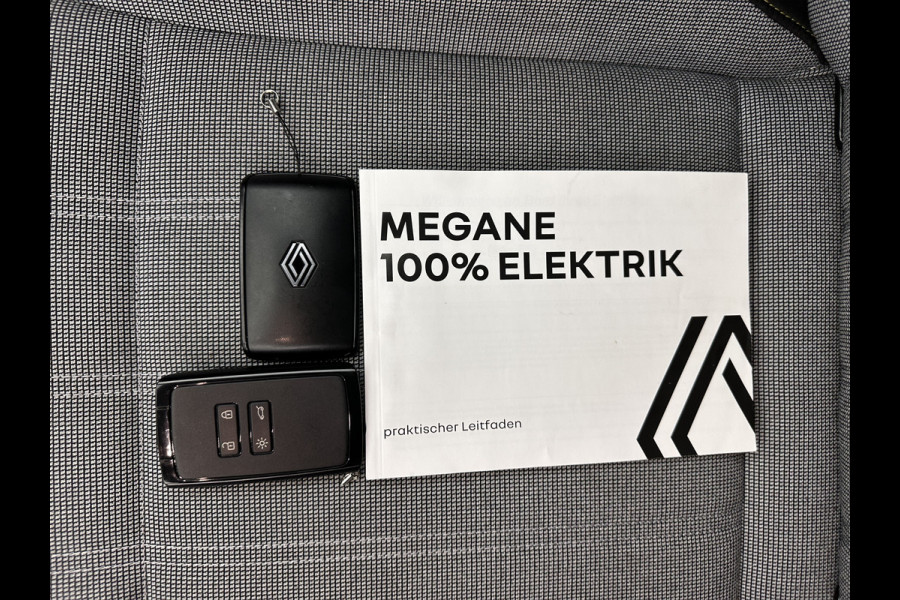 Renault Mégane E-Tech EV60 Optimum Charge Techno [ 3-Fase ] *HEAT-PUMP | F1/2LEATHER | FULL-LED | ADAPTIVE-CRUISE | BLIND-SPOT | TOP-VIEW | KEYLESS | SPORT-SEATS | DAB+ |  NAVI-FULLMAP | DIGI-COCKPIT | 20''ALU | TOWBAR*