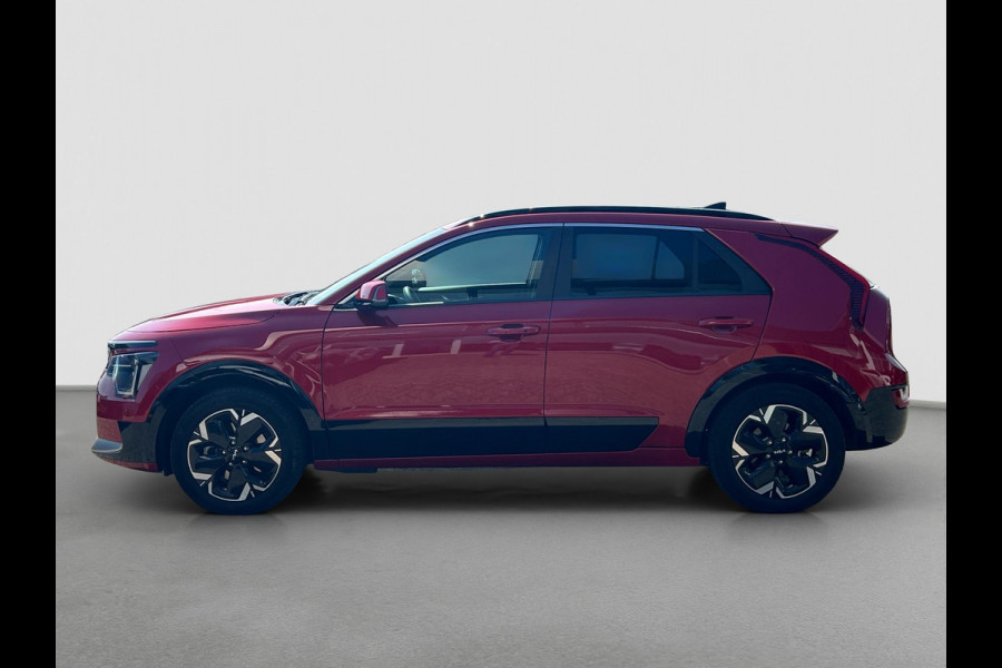 Kia Niro EV DynamicPlusLine 64.8 kWh | Prijs incl. vooraftrek 2000.- inruilpremie | HUD | Cruise | Camera | Open Dak | Stoel & Stuurverwarming | Key-Less | H-Leder |