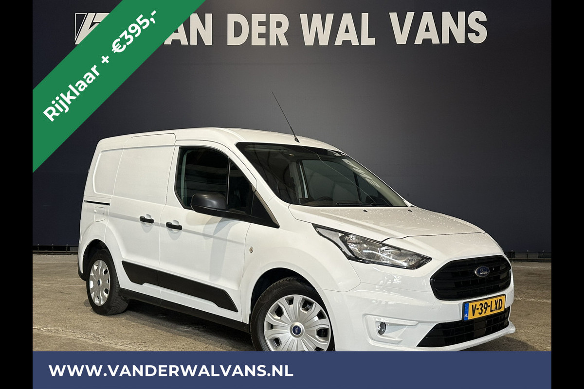 Ford Transit Connect 1.5 EcoBlue 101pk L1H1 Euro6 *Rijklaar Direct Rijden* Airco | 3-Zits | Camera | Android Auto | Verwarmde voorruit | Stoelverwarm Parkeersensoren, Zijdeur