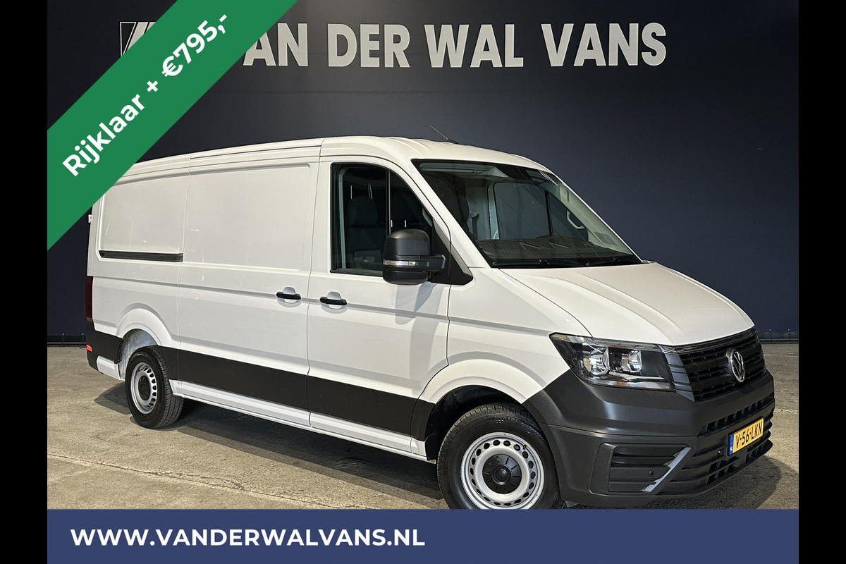 Volkswagen Crafter 2.0 TDI 141pk L3H2 L2H1 inrichting Euro6 *Rijklaar Direct Rijden* Airco | Camera | Apple Carplay | Android Auto Parkeersensoren, Bijrijdersbank, 3000kg trekvermogen Volkswagen Crafter 2.0 TDI 141pk L3H2 L2H1 inrichting Euro6 *Rijklaar Direct Rijden* Airco | Camera | Apple Carplay | Android Auto Parkeersensoren, Bijrijdersbank, 3000kg trekvermogen