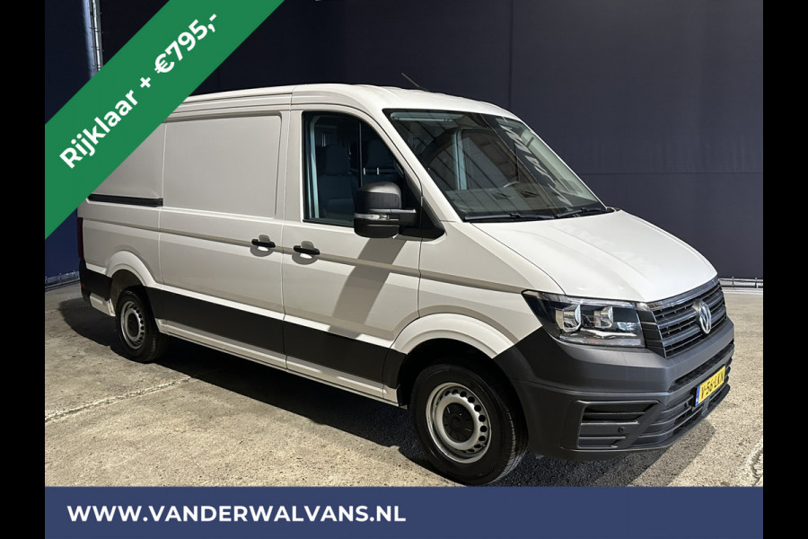 Volkswagen Crafter 2.0 TDI 141pk L3H2 L2H1 inrichting Euro6 *Rijklaar Direct Rijden* Airco | Camera | Apple Carplay | Android Auto Parkeersensoren, Bijrijdersbank, 3000kg trekvermogen