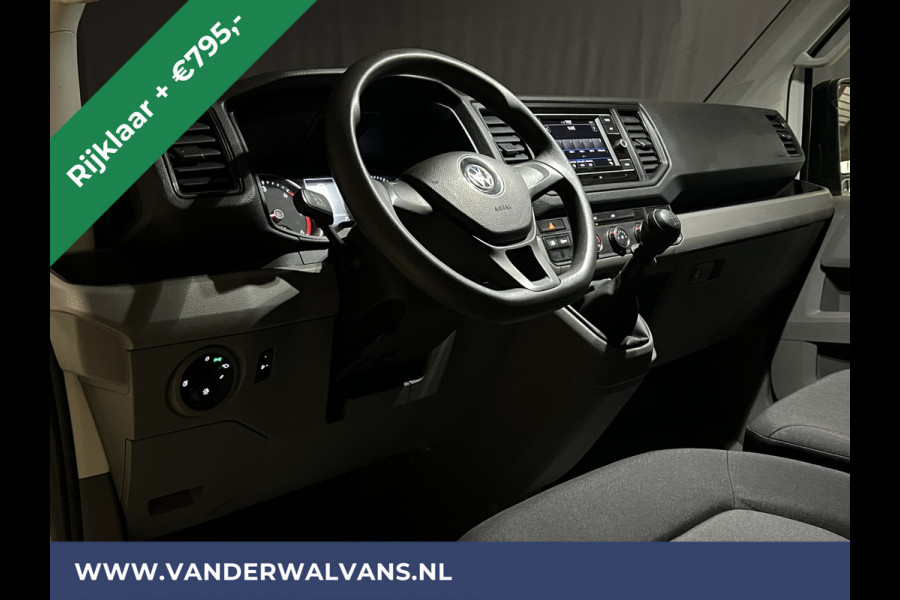 Volkswagen Crafter 2.0 TDI 141pk L3H2 L2H1 inrichting Euro6 *Rijklaar Direct Rijden* Airco | Camera | Apple Carplay | Android Auto Parkeersensoren, Bijrijdersbank, 3000kg trekvermogen