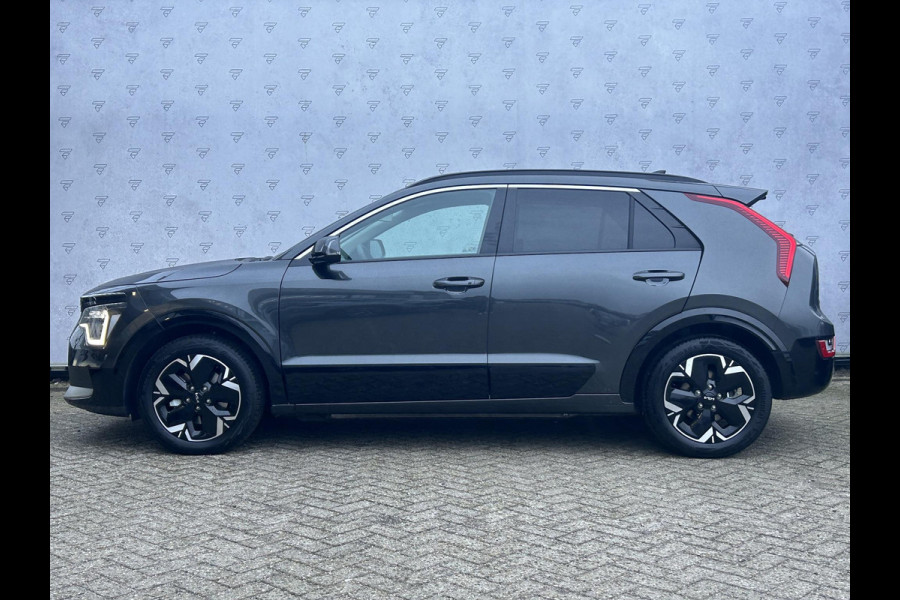 Kia Niro EV DynamicPlusLine 64.8 kWh | Prijs incl. vooraftrek 2000.- inruilpremie | HUD | Cruise | Camera | Open Dak | Stoel & Stuurverwarming | Key-Less | H-Leder |