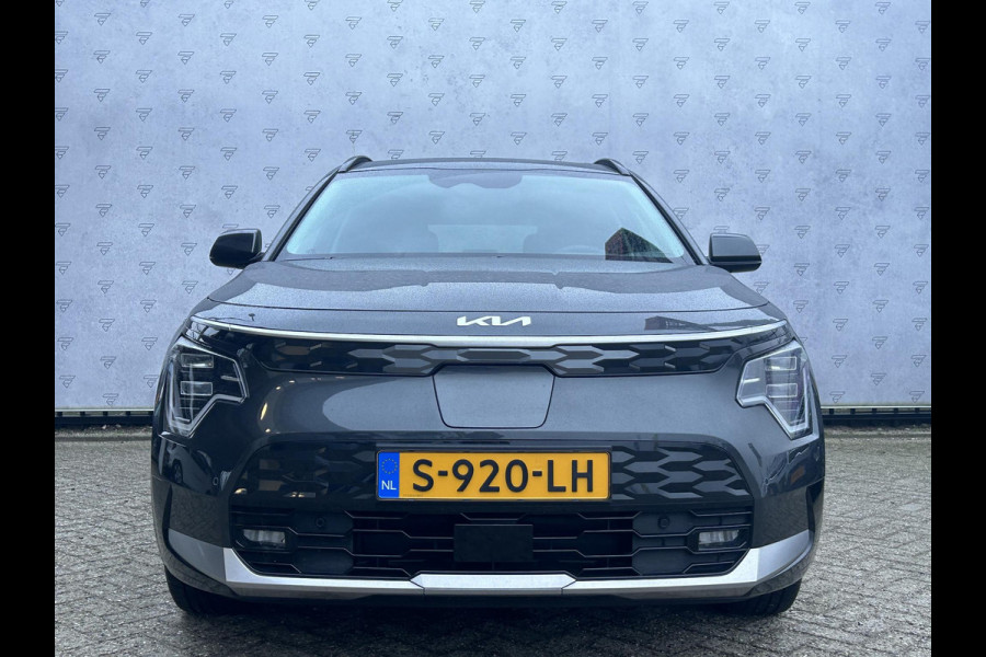 Kia Niro EV DynamicPlusLine 64.8 kWh | Prijs incl. vooraftrek 2000.- inruilpremie | HUD | Cruise | Camera | Open Dak | Stoel & Stuurverwarming | Key-Less | H-Leder |