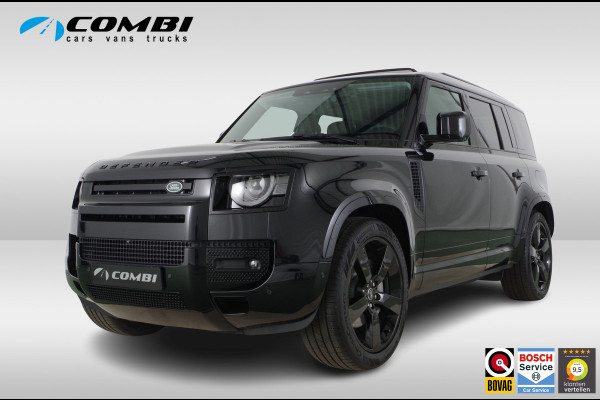 Land Rover Defender 110 2.0 P300e 110 X-Dynamic HSE > Black package/Head-up/Pano.schuif/Trekhaak/Santorini Black... | 3110 | Lease ook mogelijk!