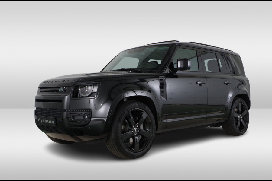 Land Rover Defender 110 2.0 P300e 110 X-Dynamic HSE > Black package/Head-up/Pano.schuif/Trekhaak/Santorini Black... | 3110 | Lease ook mogelijk!