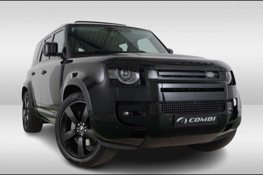 Land Rover Defender 110 2.0 P300e 110 X-Dynamic HSE > Black package/Head-up/Pano.schuif/Trekhaak/Santorini Black... | 3110 | Lease ook mogelijk!