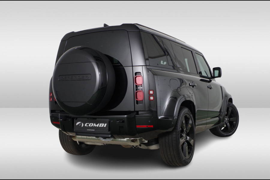 Land Rover Defender 110 2.0 P300e 110 X-Dynamic HSE > Black package/Head-up/Pano.schuif/Trekhaak/Santorini Black... | 3110 | Lease ook mogelijk!