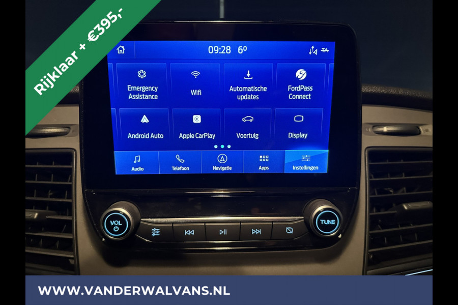 Ford Transit Custom 2.0 TDCI 131pk Automaat L2H1 Euro6 *Rijklaar Direct Rijden* Airco | Camera | Navigatie | LED | Trekhaak Apple Carplay, Android Auto, Cruisecontrol, Parkeersensoren, Verwarmde voorruit, Bijrijdersbank