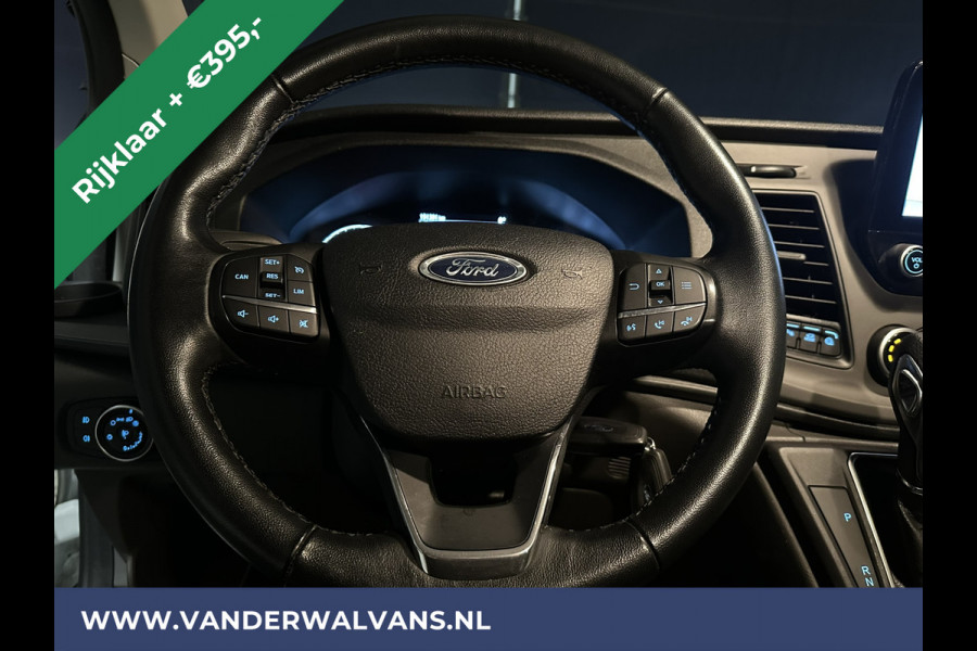 Ford Transit Custom 2.0 TDCI 131pk Automaat L2H1 Euro6 *Rijklaar Direct Rijden* Airco | Camera | Navigatie | LED | Trekhaak Apple Carplay, Android Auto, Cruisecontrol, Parkeersensoren, Verwarmde voorruit, Bijrijdersbank