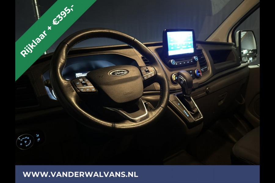 Ford Transit Custom 2.0 TDCI 131pk Automaat L2H1 Euro6 *Rijklaar Direct Rijden* Airco | Camera | Navigatie | LED | Trekhaak Apple Carplay, Android Auto, Cruisecontrol, Parkeersensoren, Verwarmde voorruit, Bijrijdersbank
