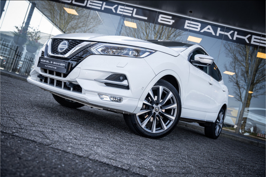 Nissan QASHQAI 1.3 DIG-T Tekna + ** Panodak ** Leder ** Trekhaak ** BOSE