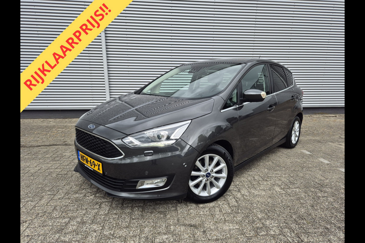 Ford C-MAX 1.5 Titanium Automaat Navigatie/Camera,parkeersensoren,stoel/ruit/stuurverwarming,