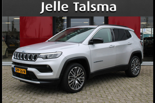 Jeep Compass 4xe 190 Plug-in Hybrid Electric Limited | Panoramadak | LED | Winterpack | Trekhaak | Rijdende auto niet altijd aanwezig