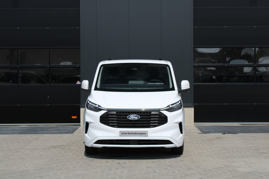 Ford Transit Custom 320 2.0 TDCI L2H1 Limited 170pk - 2x Schuifdeur - Adaptive Cruise - Verwarmd stuur - Blind spot - Navigatie - Camera - Draadloos