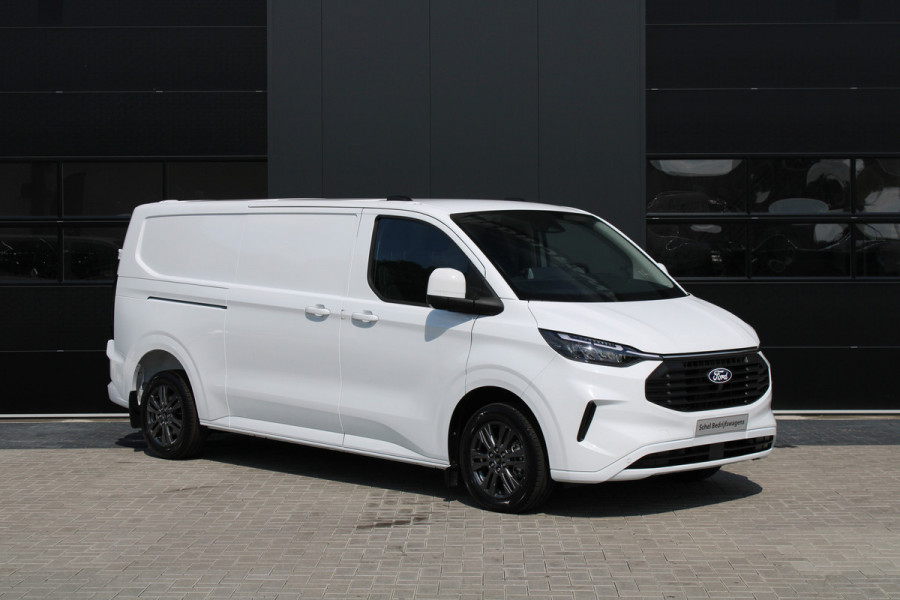 Ford Transit Custom 320 2.0 TDCI L2H1 Limited 170pk - 2x Schuifdeur - Adaptive Cruise - Verwarmd stuur - Blind spot - Navigatie - Camera - Draadloos
