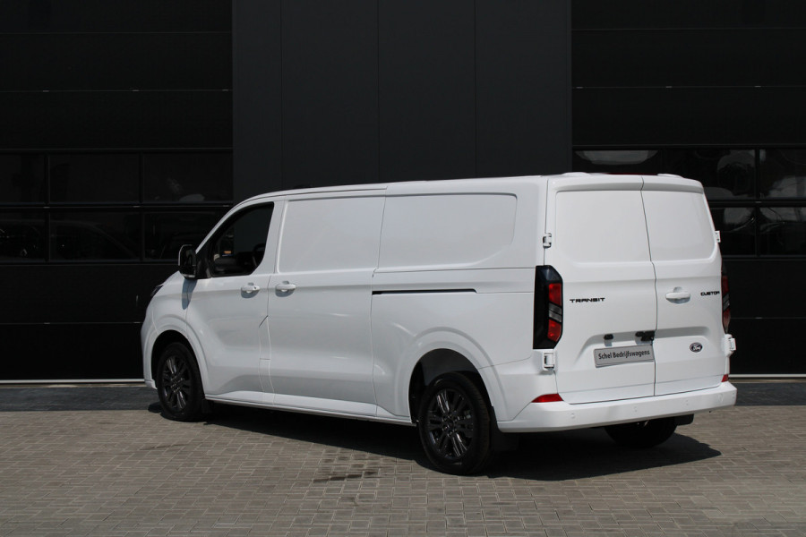 Ford Transit Custom 320 2.0 TDCI L2H1 Limited 170pk - 2x Schuifdeur - Adaptive Cruise - Verwarmd stuur - Blind spot - Navigatie - Camera - Draadloos