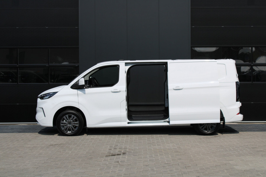 Ford Transit Custom 320 2.0 TDCI L2H1 Limited 170pk - 2x Schuifdeur - Adaptive Cruise - Verwarmd stuur - Blind spot - Navigatie - Camera - Draadloos