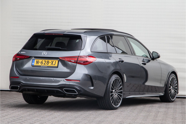 Mercedes-Benz C-Klasse Estate 300 e AMG Premium, Pano, Head-Up, Distronic, Memory, Nightpakket