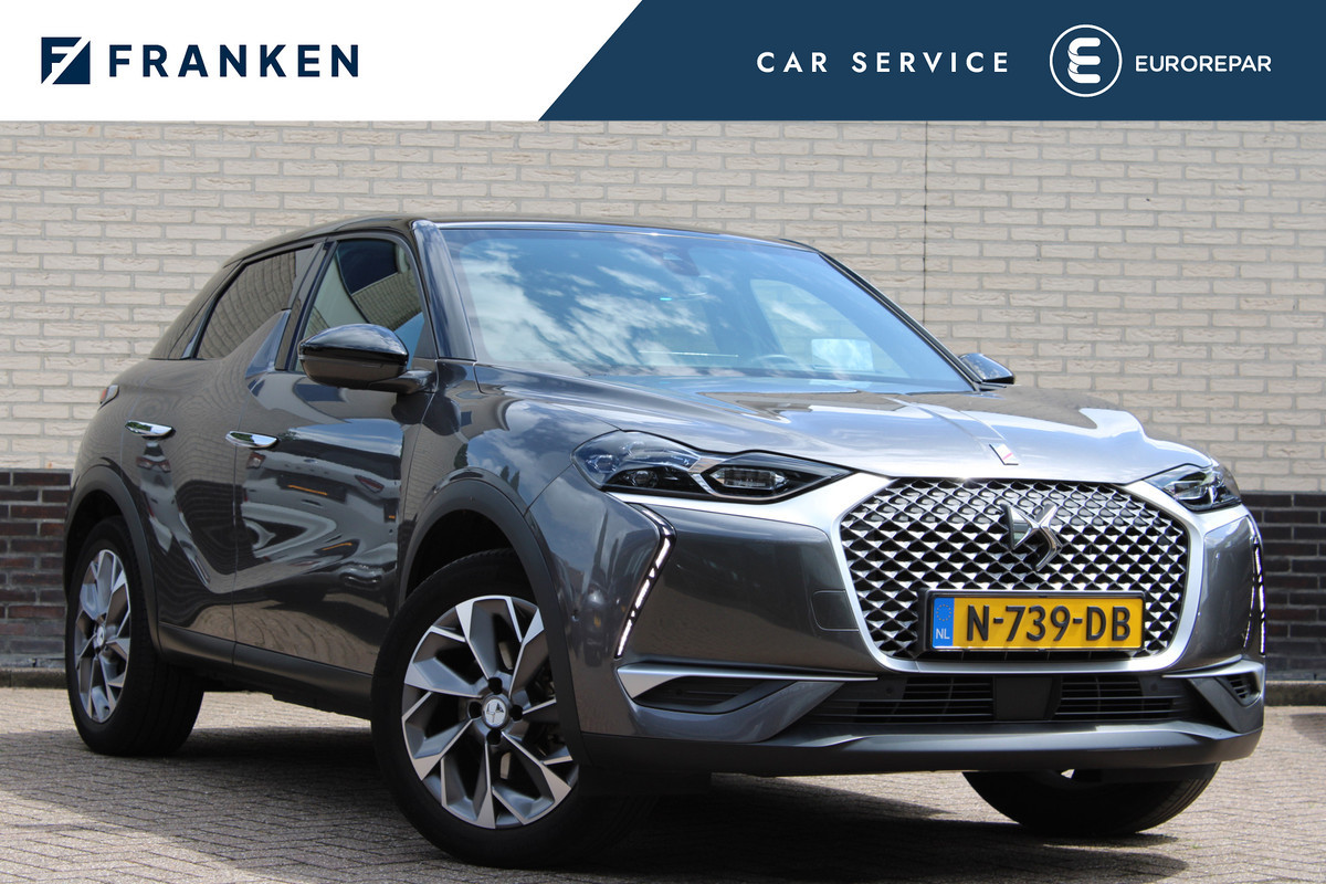 DS DS 3 Crossback E-Tense Performance Line+ 50 kWh | Head-up | Camera | Cruise control | Stoelverwarming DS DS 3 Crossback E-Tense Performance Line+ 50 kWh | Head-up | Camera | Cruise control | Stoelverwarming