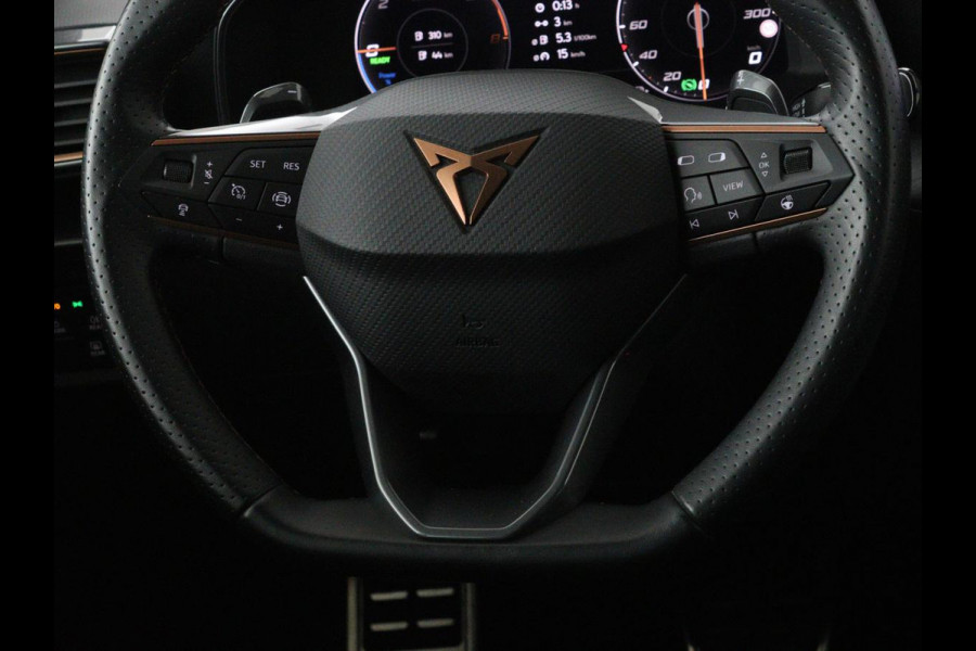 CUPRA Leon 1.4 e-Hybrid | Stoel & stuurverwarming | Camera | Adaptive cruise | Sfeerverlichting | Navigatie | Keyless | Full LED | Park Assist | PHEV