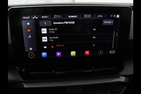 CUPRA Leon 1.4 e-Hybrid | Stoel & stuurverwarming | Camera | Adaptive cruise | Sfeerverlichting | Navigatie | Keyless | Full LED | Park Assist | PHEV