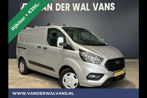 Ford Transit Custom 2.0 TDCI 130pk Automaat L1H1 Euro6 *Rijklaar Direct Rijden* Airco | LED | Apple Carplay | Cruisecontrol | Trekhaak Parkeersensoren, Stoelverwarming, Verwarmde voorruit, Dakdragers