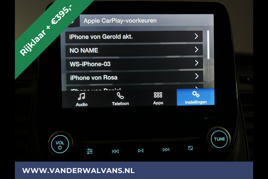 Ford Transit Custom 2.0 TDCI 130pk Automaat L1H1 Euro6 *Rijklaar Direct Rijden* Airco | LED | Apple Carplay | Cruisecontrol | Trekhaak Parkeersensoren, Stoelverwarming, Verwarmde voorruit, Dakdragers