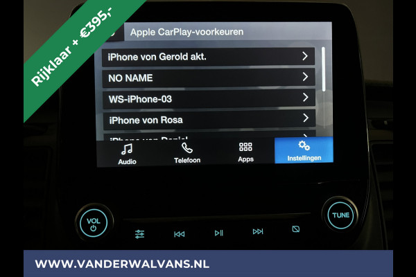 Ford Transit Custom 2.0 TDCI 130pk Automaat L1H1 Euro6 *Rijklaar Direct Rijden* Airco | LED | Apple Carplay | Cruisecontrol | Trekhaak Parkeersensoren, Stoelverwarming, Verwarmde voorruit, Dakdragers