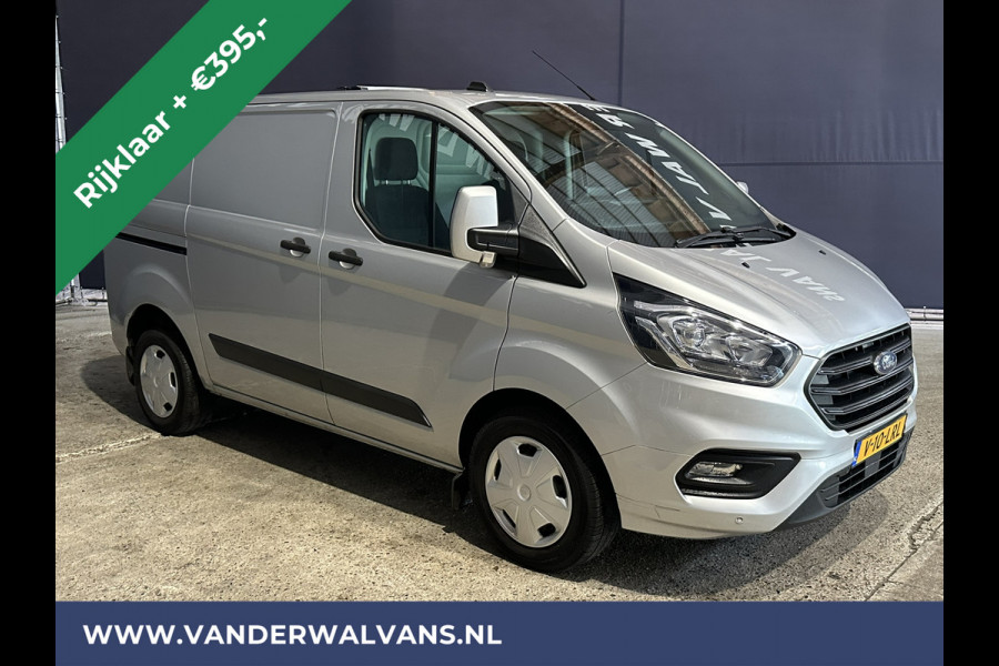 Ford Transit Custom 2.0 TDCI 130pk Automaat L1H1 Euro6 *Rijklaar Direct Rijden* Airco | LED | Apple Carplay | Cruisecontrol | Trekhaak Parkeersensoren, Stoelverwarming, Verwarmde voorruit, Dakdragers